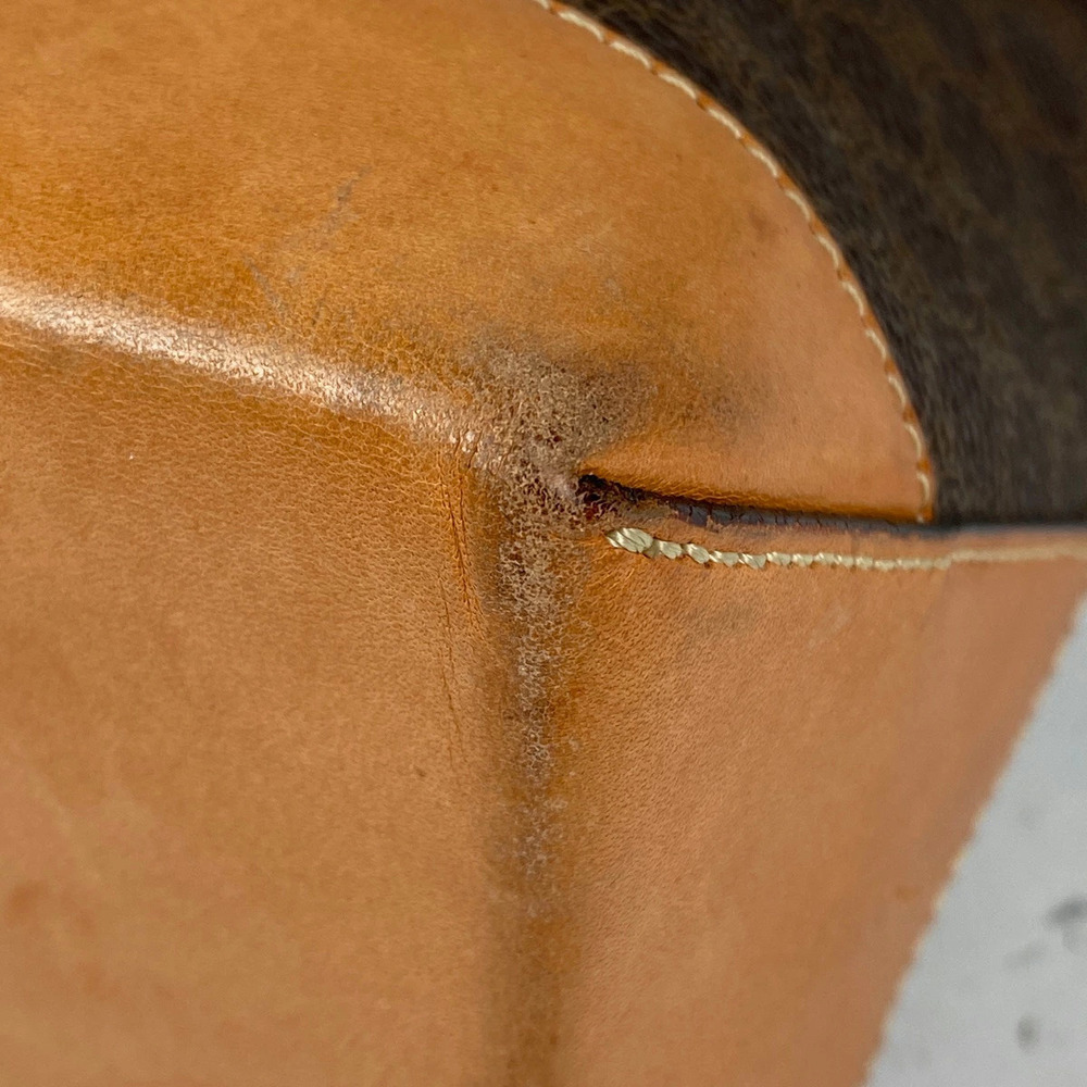 Celine Macadam tote bag shoulder canvas brown - Picture 2 of 7